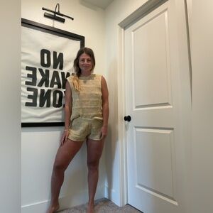 Free People Southampton Fauxchet Sweater Set size Medium